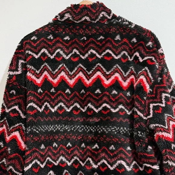 Anthropologie x Beach Riot Leona Slopes Sherpa Quarter-Zip Pullover Size M NWOT - Picture 7 of 15